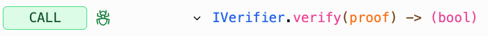 verify() entrypoint